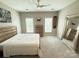 Large bedroom features neutral walls, a ceiling fan, and lots of natural light at 114 Mint Ave # A, Mooresville, NC 28117
