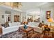 Spacious living room featuring an open floor plan and hardwood floors at 1720 Mountain Park Dr, Charlotte, NC 28214