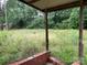 Shows a view of the overgrown backyard at 1769 S Nc 16 Hwy, Denver, NC 28037