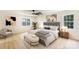 Comfortable main bedroom with soft natural light, ceiling fan and neutral decor at 2280 Cannon Farm Rd, China Grove, NC 28023