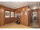 Functional entryway with shoe storage, hooks, and a convenient door to the exterior at 310 Yarbro Rd, Kings Mountain, NC 28086