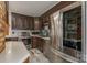 Updated kitchen features stainless steel appliances, modern countertops, and ample storage space at 310 Yarbro Rd, Kings Mountain, NC 28086