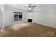 Bright living room with a fireplace and sliding doors to the outdoor space at 3104 Doncaster Dr, Rock Hill, SC 29732