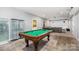 Recreational basement area with a pool table, and entertainment space at 3236 Wicklow Ln, Clover, SC 29710
