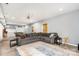 Basement living area with comfortable seating, entertainment area, and natural light at 3236 Wicklow Ln, Clover, SC 29710