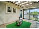 Outdoor porch features an area for relaxation and enjoying the scenery at 435 Sixteenth St, Cramerton, NC 28032