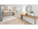 Newly renovated kitchen with quartz countertops, stainless steel appliances, and custom cabinets at 4913 Seacroft Rd, Charlotte, NC 28210