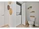 Bathroom with a toilet, washer and dryer at 715 N Church St # 310, Charlotte, NC 28202