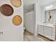 Clean bathroom featuring modern fixtures, and a shower/tub combination at 715 N Church St # 310, Charlotte, NC 28202