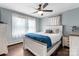 Serene main bedroom with neutral walls and large window at 1266 18Th Ne St, Hickory, NC 28601