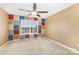 Bedroom featuring a modern ceiling fan and a window at 13305 Mallard Landing Rd, Charlotte, NC 28278