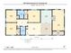 Detailed floor plan showing layout of bedrooms, living areas, and kitchen at 1344 Shannonhouse Dr, Charlotte, NC 28215