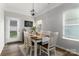 Charming dining area with natural light, stylish decor, and a welcoming ambiance at 148 Kerri Dawn Ln, Locust, NC 28097