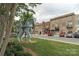 Street with a large abstract horse sculpture, lined with brick buildings and shops at 148 Kerri Dawn Ln, Locust, NC 28097