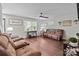 Spacious living room featuring hardwood floors and windows at 2146 Marwood Ln, Albemarle, NC 28001