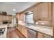 Modern kitchen with granite counters, stainless appliances, and ample cabinet space at 257 Amity Dr, York, SC 29745
