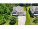 Spacious home with a long driveway, well-manicured lawn, and ample space for outdoor activities at 3106 Crosswind Dr, Fort Mill, SC 29707