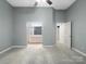 Open bedroom layout with en-suite bath and walk-in closet access at 3327 Archdale Dr, Charlotte, NC 28210