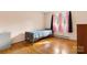 Bedroom with hardwood floors, and light-colored walls at 518 W School St, Maiden, NC 28650