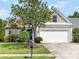 Charming one-story home boasts manicured landscaping, a two-car garage, and classic architectural details at 8603 Robinson Meadow Ct, Charlotte, NC 28277