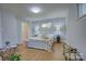 Bright bedroom with hardwood floors, complemented by stylish bedside tables and decor at 8607 Larchmont Cir, Charlotte, NC 28214