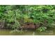 Scenic view of a waterfront property with mature trees and tranquil water, showing its natural setting at 0000 Woodhill Cove Ln # 5, Denver, NC 28037