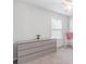 Bedroom featuring a dresser, rocker, and window at 1219 Century Dr, Clover, SC 29710