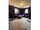Spacious bedroom with unique decor, a comfortable bed, and natural light at 145 Honeycutt Rd, Salisbury, NC 28144