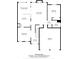 First-floor layout with kitchen, dining, living room, and garage, providing a comfortable and functional space at 2233 Sonoma Valley Dr, Charlotte, NC 28214