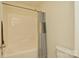 Bathroom features a tub/shower combination and single sink vanity with an updated mirror at 4001 Brook Valley Run, Monroe, NC 28110