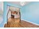 Elegant dining area offering seamless flow into the kitchen, great for entertaining and everyday living at 4197 Canopy Creek Dr, Denver, NC 28037