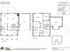 Detailed floor plan showcasing the layout of the home's main level, upper level, and basement at 5518 Morris Hunt Dr, Fort Mill, SC 29708