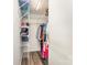 Organized walk-in closet with ample shelving and hanging space for clothes and accessories at 5829 Andrew Ward Ave, Charlotte, NC 28216