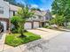 Townhomes boast attached garages and lush landscaping at 10063 Reindeer Way Ln, Charlotte, NC 28216