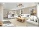 Inviting living room with neutral tones, modern furniture, and natural light at 1102 Grady St, Salisbury, NC 28144