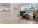 Well-lit office featuring a modern desk setup and view from the large window at 1306 San Gabriel Ave, Charlotte, NC 28214