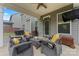 Relaxing outdoor patio with comfortable seating, perfect for entertaining or enjoying the backyard at 1306 San Gabriel Ave, Charlotte, NC 28214