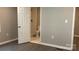 Bathroom access from room featuring modern design and neutral paint at 148 Forest Heights Dr, Mcadenville, NC 28101