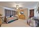 A neutral-toned bedroom featuring a daybed and wood dresser at 3500 Sunningdale Ln # 221, Statesville, NC 28625