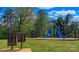 Community playground featuring a slide and mailbox for residents to enjoy at 4040 Grommet Ct, Matthews, NC 28105