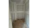 Walk-in Closet with fresh drywall and base trim at 4040 Grommet Ct, Matthews, NC 28105