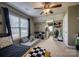 Spacious room featuring soft gray walls, natural light from a window and a comfortable play area at 418 Eastway Sw Ln, Conover, NC 28613