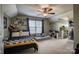 Cheerful room with black and yellow accents, play area, and ample natural light from a large window at 418 Eastway Sw Ln, Conover, NC 28613