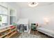 Bright room with hardwood floors, a window, and plenty of space for toys and activities at 482 Lucky Nw Dr, Concord, NC 28027