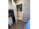View of a storage space or pantry area, showcasing shelving and electrical panel access at 921 Nottingham Dr # 6, Gastonia, NC 28054