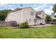 Backyard includes a patio and lawn at 9814 Tompkins Ln, Waxhaw, NC 28173