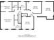 Floor plan illustrating the layout of the primary bedroom, bathrooms and other bedrooms on the second story at 126 Rocky Trail Ct, Fort Mill, SC 29715