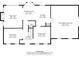 Detailed floor plan showcasing layout of rooms in a home at 126 Rocky Trail Ct, Fort Mill, SC 29715