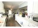 Spacious kitchen with granite counters, white cabinets, and stainless steel appliances at 1545 Lewis Farm Rd, Kings Mountain, NC 28086