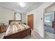 Comfortable bedroom features a queen bed and closet space at 2084 Old Evans Cir, Lancaster, SC 29720